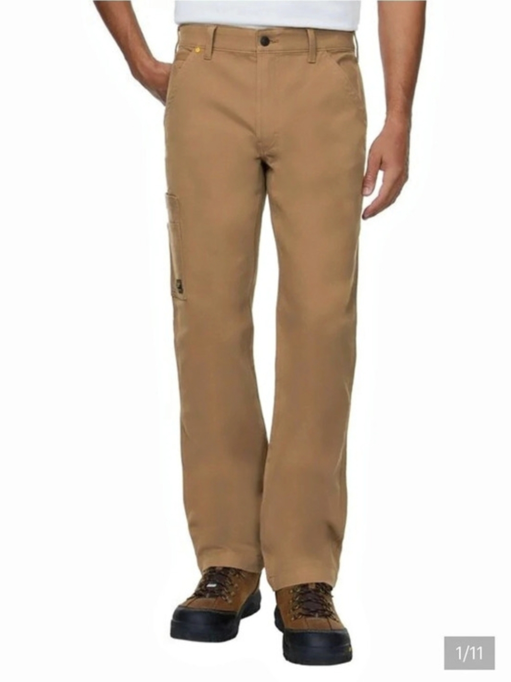 Caterpillar Men's Utility Pant Cargo Pants Brown Waist 32 x 32